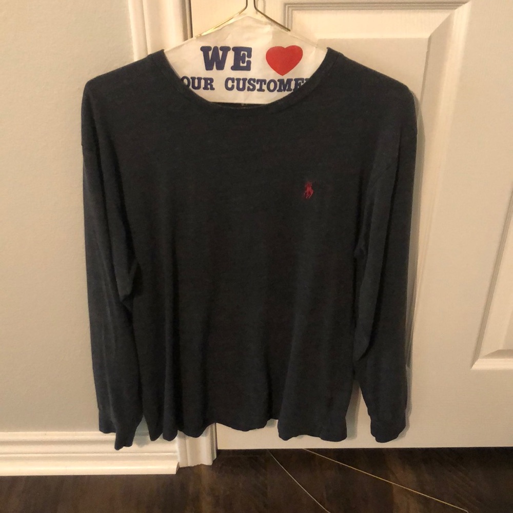 Polo Ralph Lauren Black Long Sleeve T shirt Size:S
